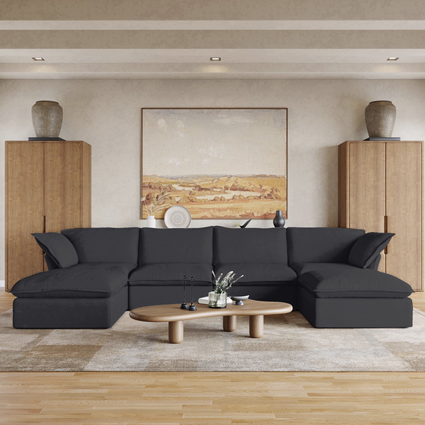 Savannah Modular Sofa - Noir